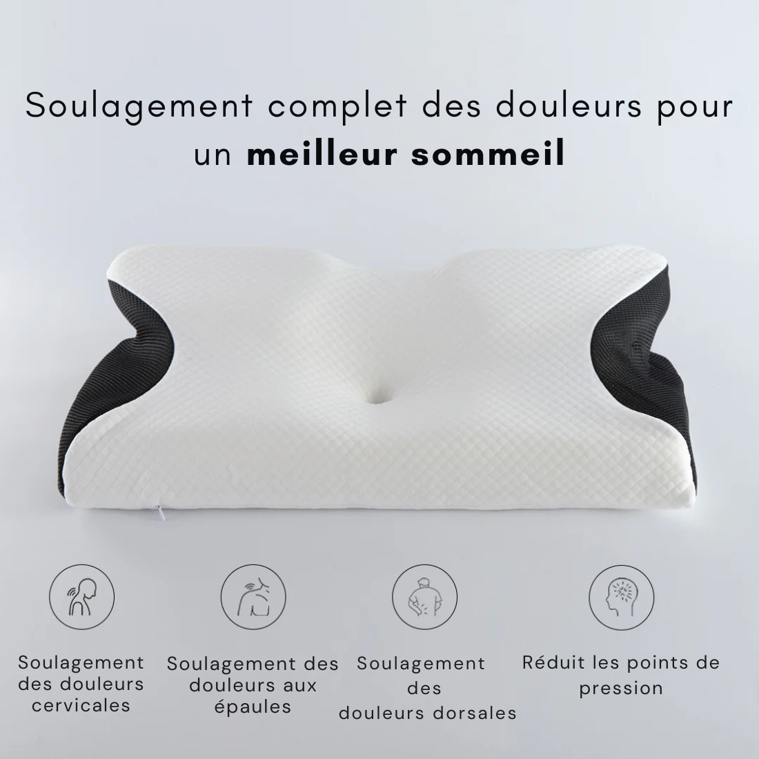 Oreiller de soulagement contour premium™